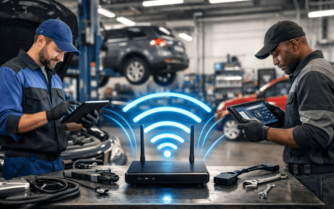 Problème WiFi Garage: 7 Solutions d&rsquo;Experts pour un Atelier Connecté